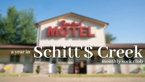 A Year in Schitt's Creek Sock Club (March PRE-ORDER)