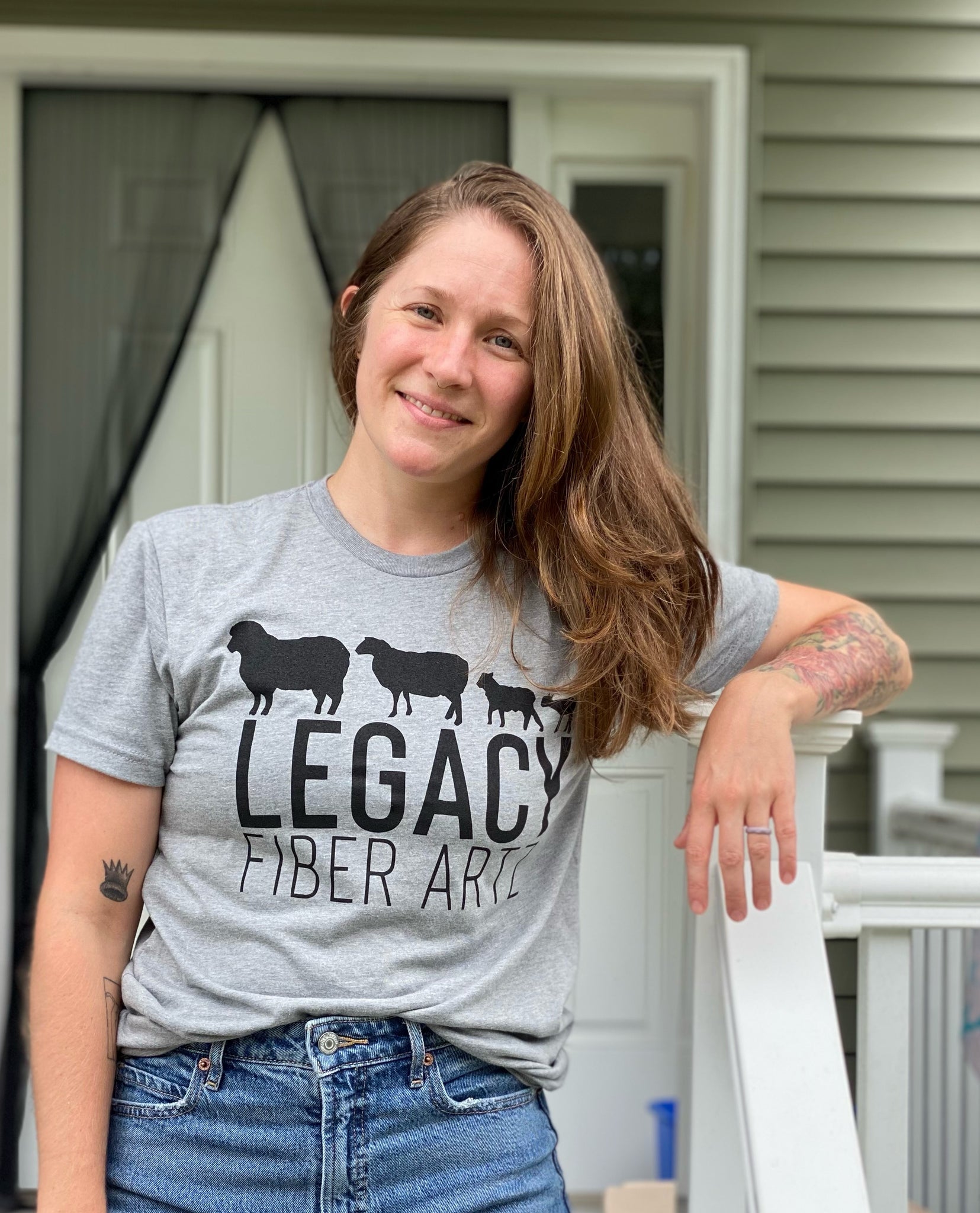 LegaSHEEP Tee-Shirts – Legacy Fiber Artz